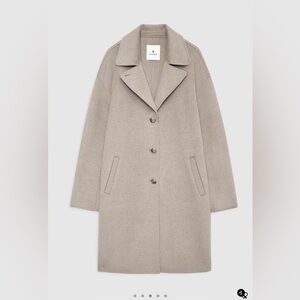 Anine Bing “Portia” Coat 🧥 Cashmere wool ASO Meghan Markle sz Large